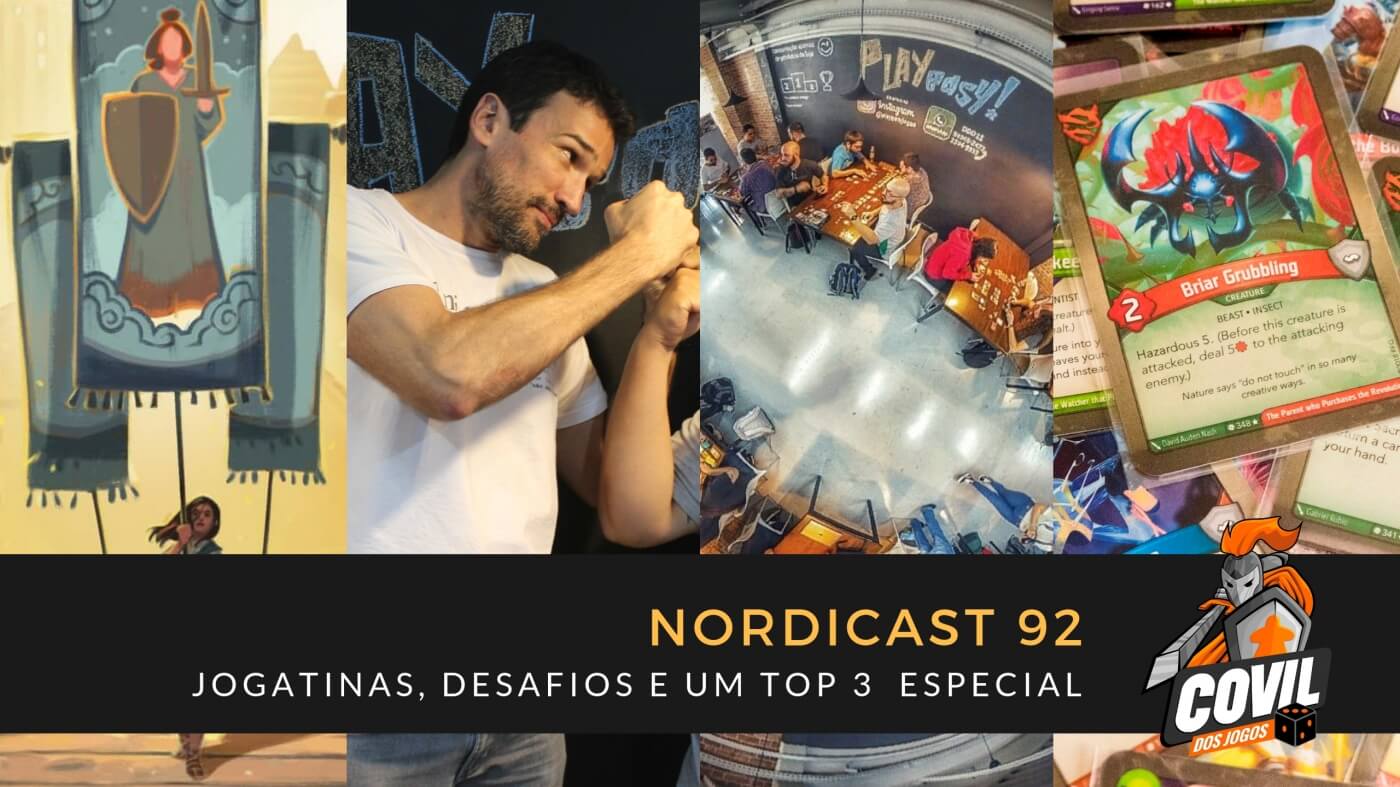 Nordicast 92 - Jogatinas, Desafios e um Top 3 Especial episode artwork
