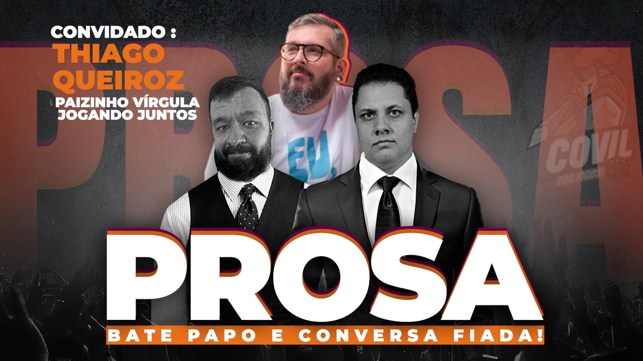 Prosa com Thiago Queiroz (Paizinho Vírgula) - Episódio 60 (PODCAST) episode artwork