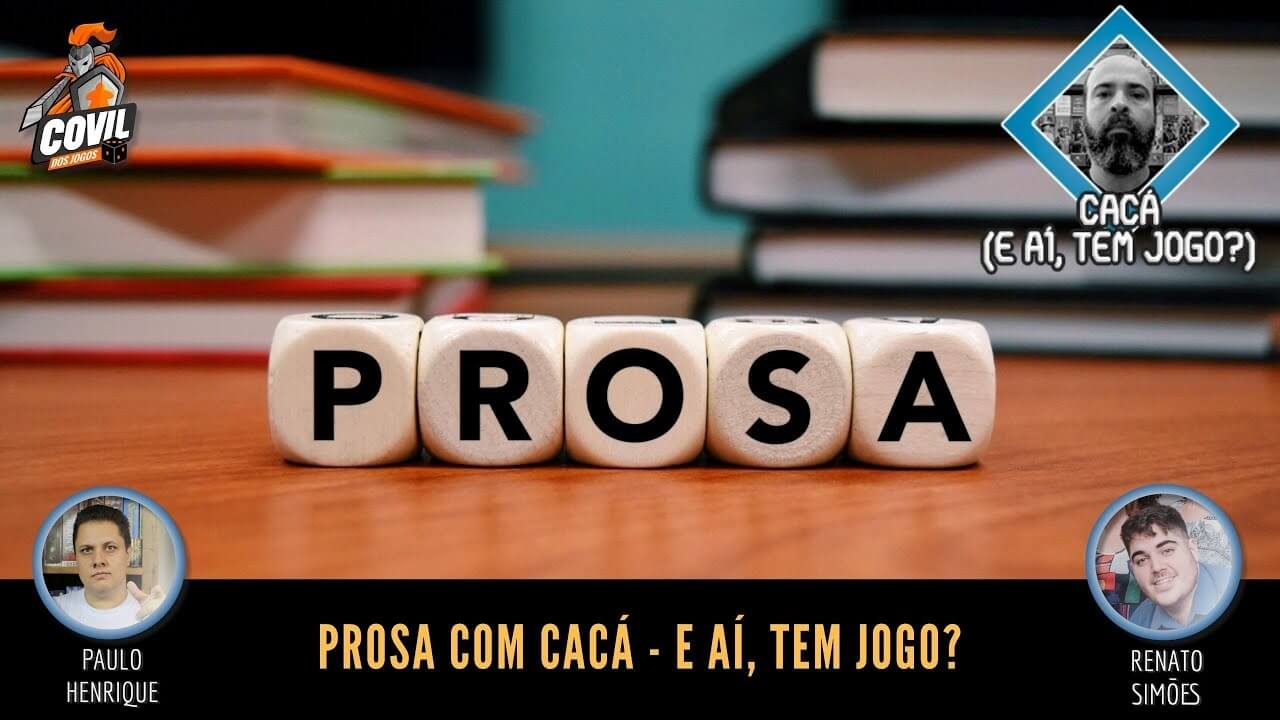 Prosa com Cacá - E aí, tem Jogo?  - Episódio 15 (PODCAST) episode artwork